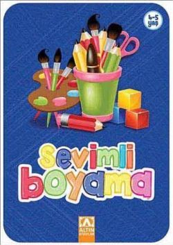 Sevimli Boyama (Lacivert)