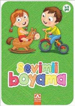 Sevimli Boyama (Yeşil)