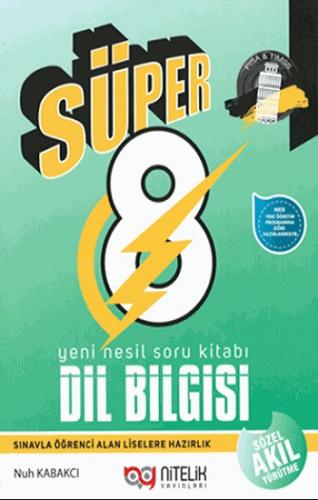 Süper 8. Sınıf Yeni Nesil Dil Bilgisi Soru Kitabı