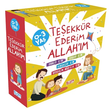 Teşekkür Ederim Allah'ım (4 Kitap Takım)