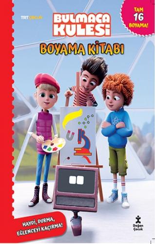 Trt Çocuk Bulmaca Kulesi Boyama Kitabı