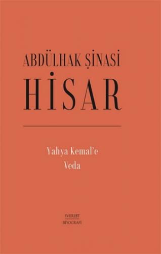 Yahya Kemal'e Veda (Ciltli)