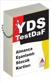 YDS TestDaf Almanca Eşanlamlı Sözcük Kartları