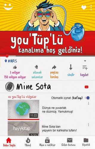 You'tüp'lü Kanalıma Hoş Geldiniz!