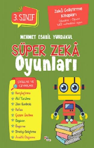 Zeka Geliştirme Kitapları Süper Zeka Oyunları 3.Sınıf