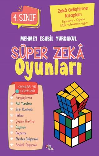 Zeka Geliştirme Kitapları Süper Zeka Oyunları 4.Sınıf